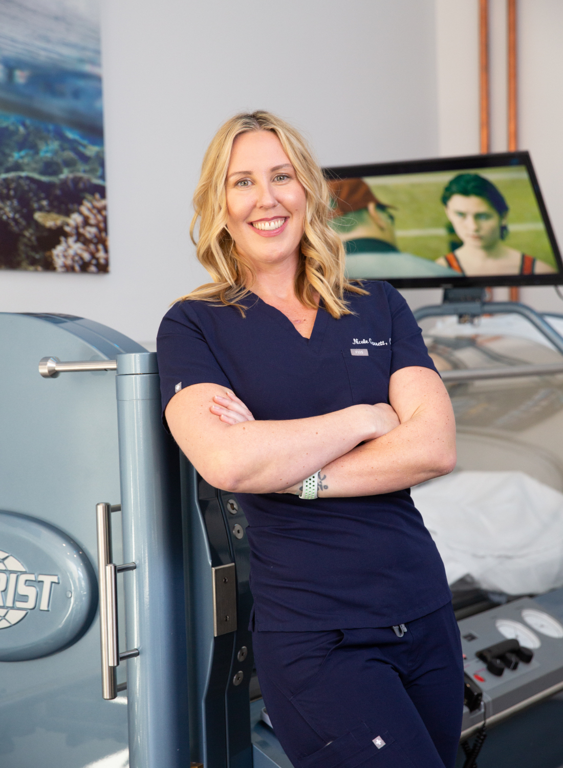 MDW Interviews Nicole Garrett, Creator of Under Pressure Hyperbarics