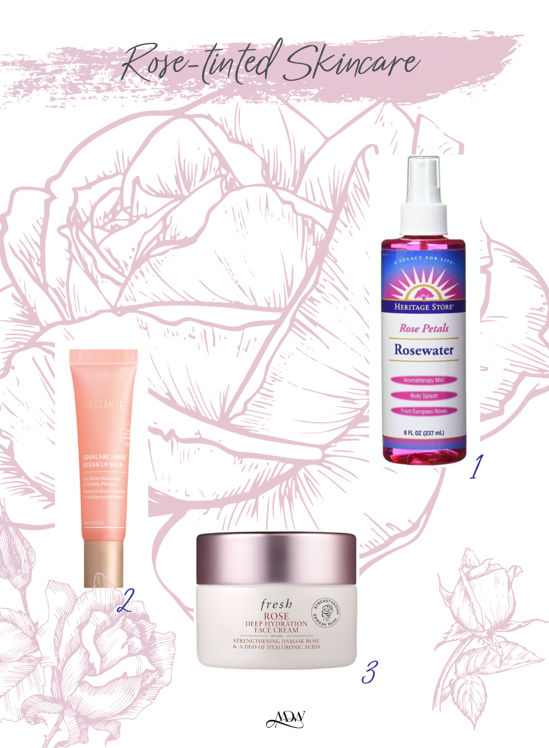 Rose-tinted Skincare