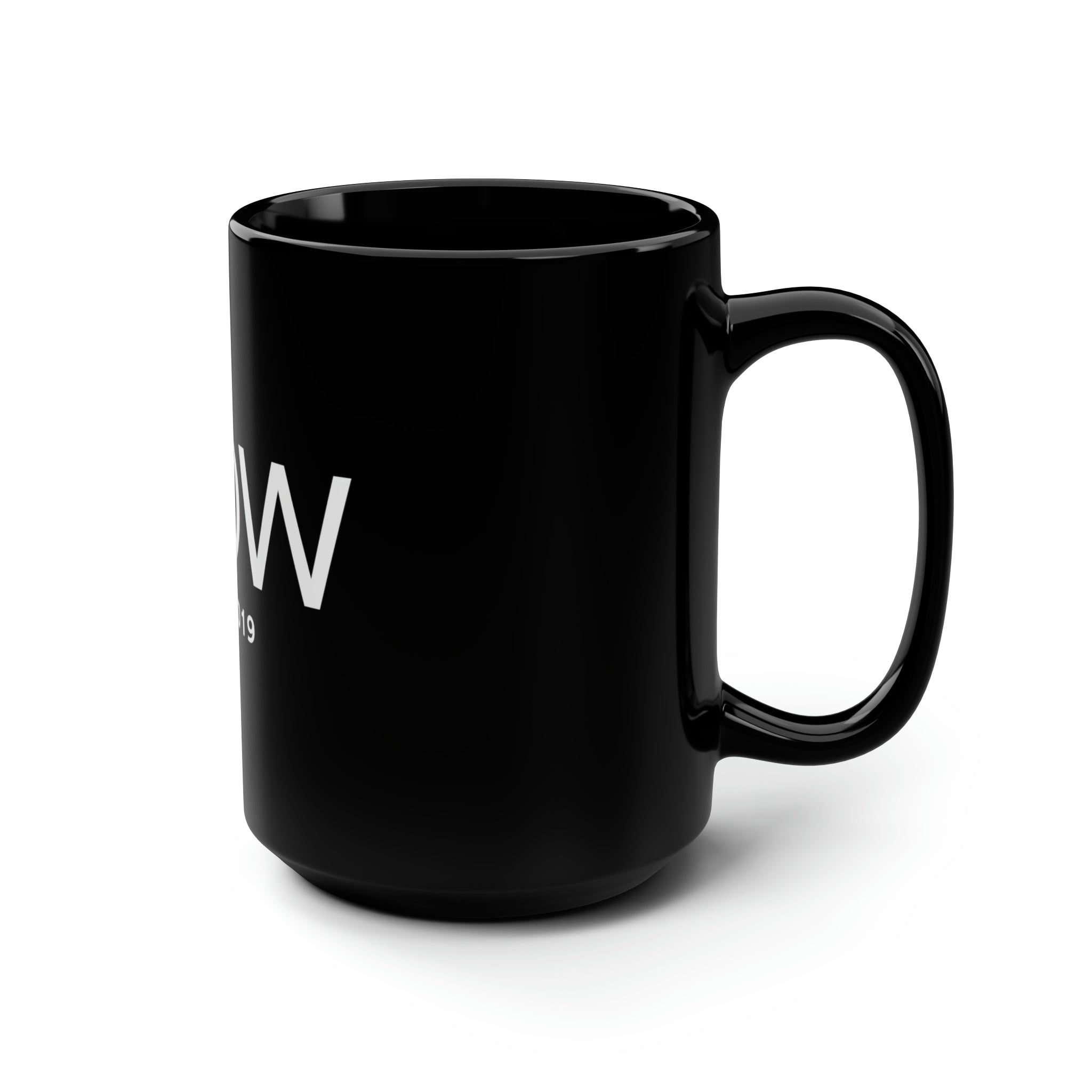 Black Mug, 15oz
