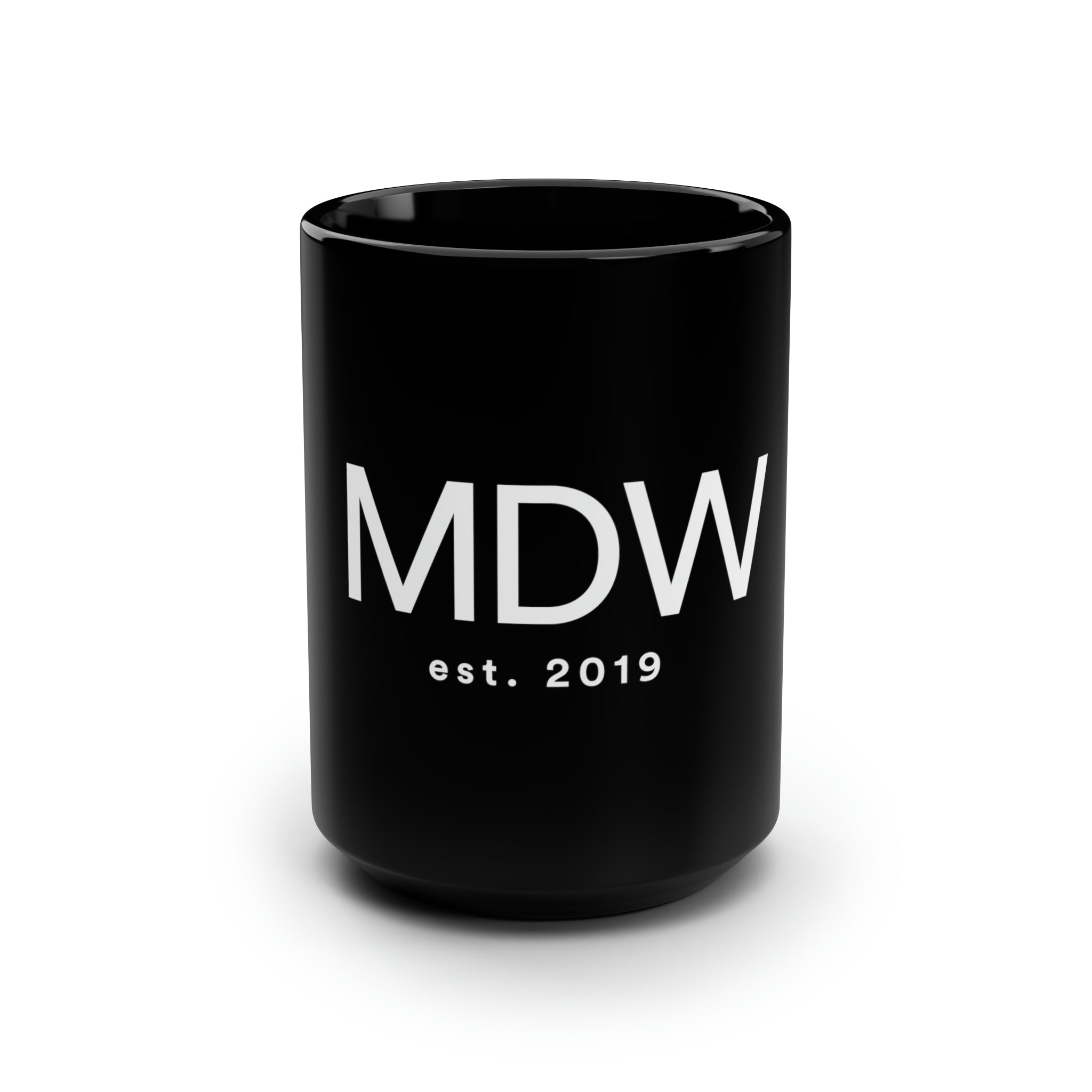 Black Mug, 15oz