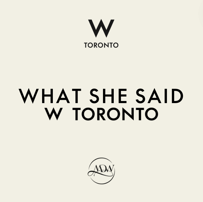 Swag Bag Upgrade, What She Said Toronto